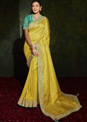 Aaliya Fancy Fabric With Stitched Border saree 5206