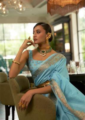  Gala Tessar Silk Handloom Weaving Saree