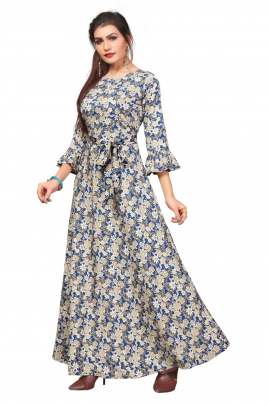 Long Ethnic Gown