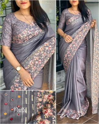 Exclusive Pragya tusser cotton sarees with designer katha work