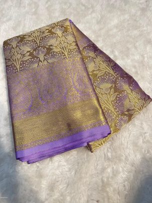Priyamani Vol 12 Pure Kanjivaram Silk  With Heavy Mina Weaving Body saree