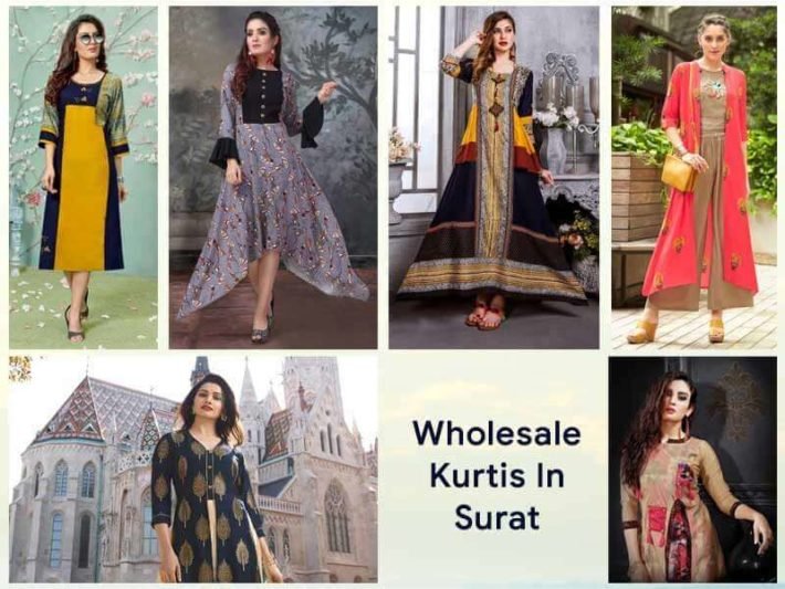 Get top stunning kurtis from wholesalers in surat