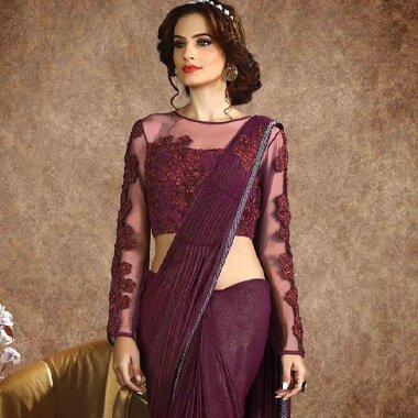 Knitted Sarees