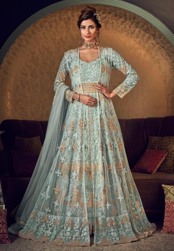 Floor-length Designer Anarkali suits