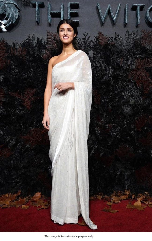 Manish Malhotra White sarees