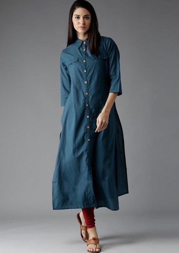 Shirt Style Kurtis Shirt Style Kurtis