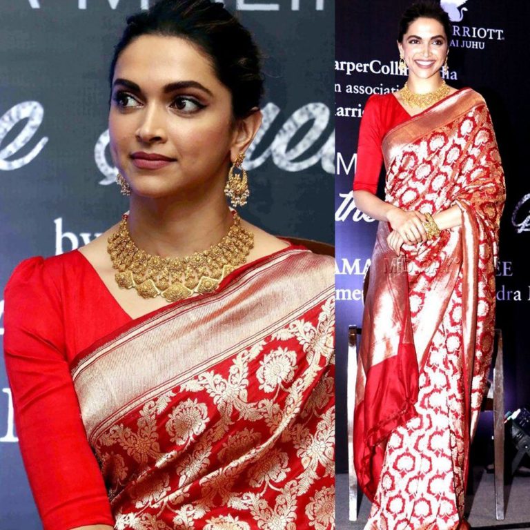 Inspiring Styles of Top 7 Celebrities To Rock With Red Sarees | Best ...