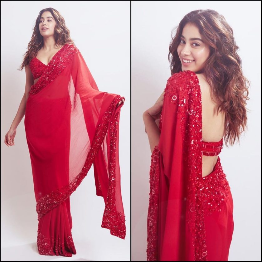 Red Saree LICHI Silk Saree Saree Traditional Bollywood Red Sari for Women  Sarees - Etsy Singapore