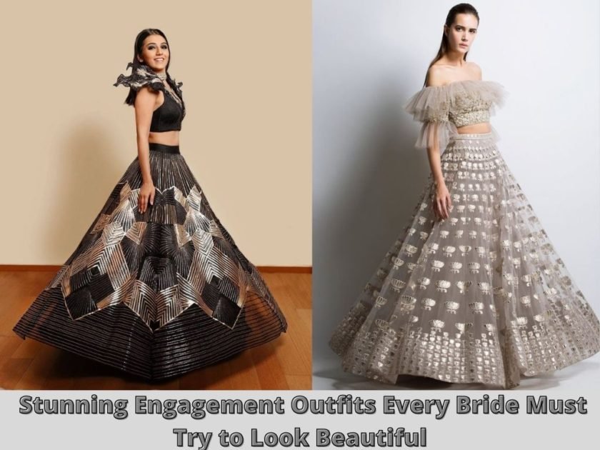 Stunning Engagement Outfits for Bride 