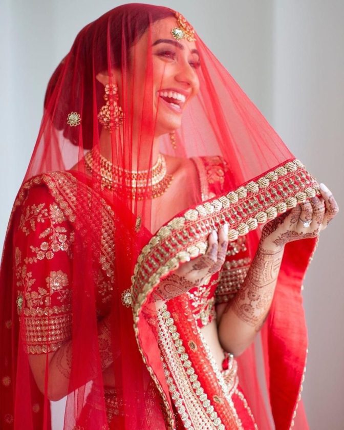 Traditional Dupatta Veil for bride