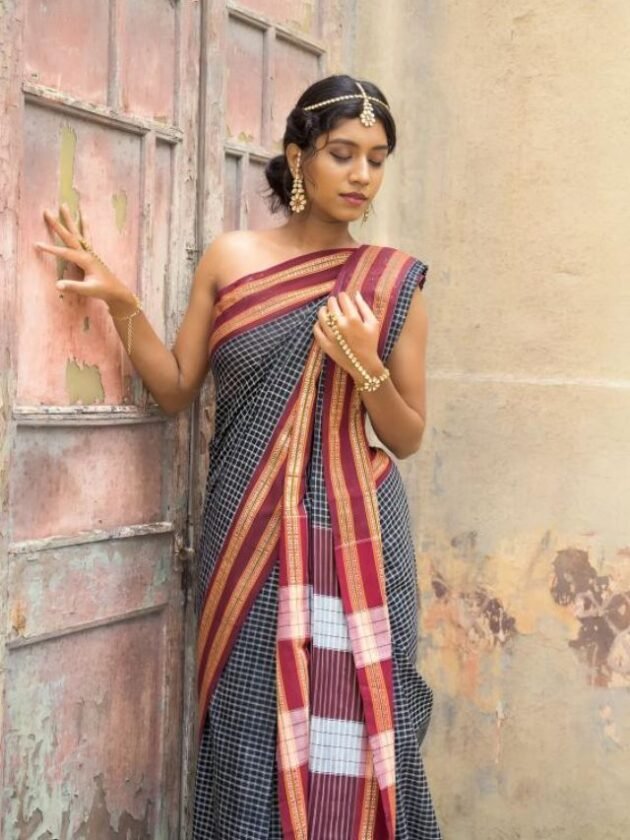 Kunbi Saree Draping Styles