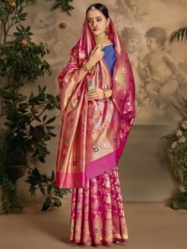 The Thakurain Saree Drape Style