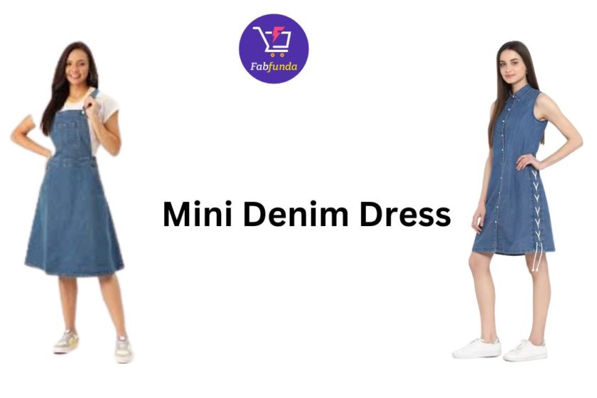Mini Denim Dress