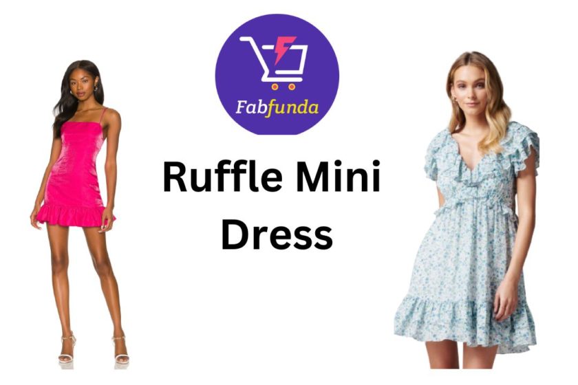 Ruffle Mini Dress