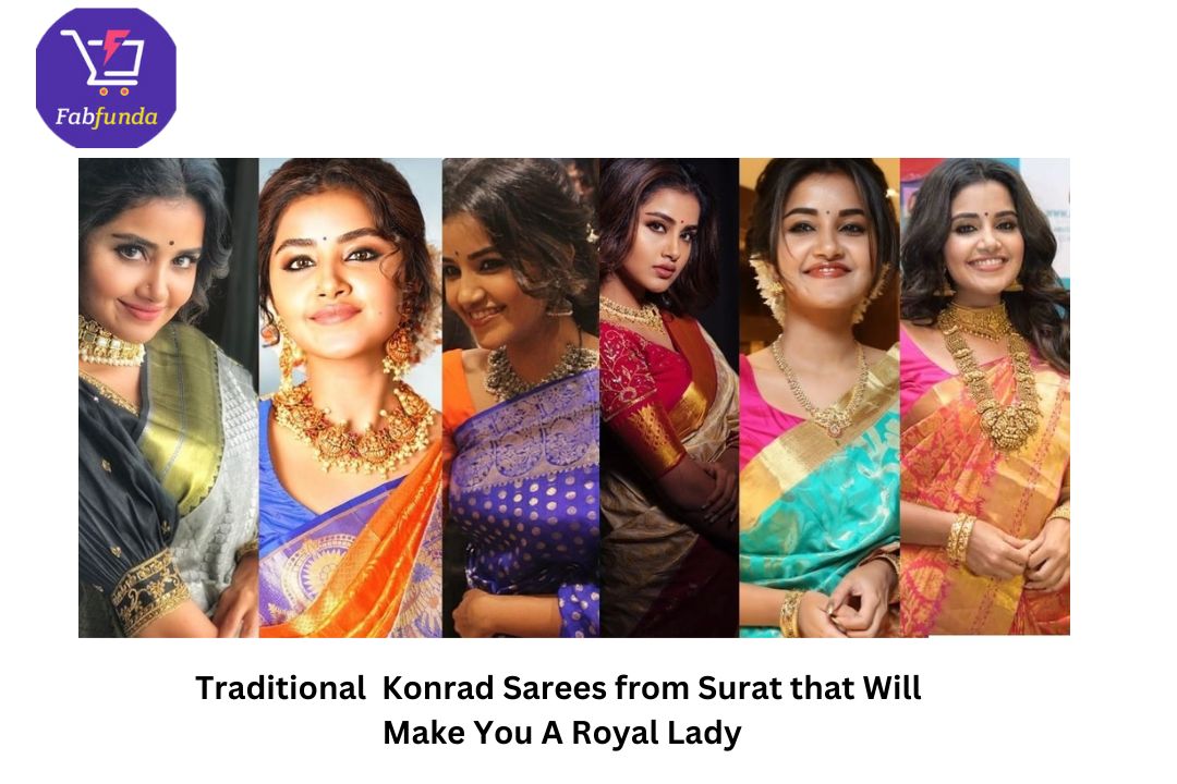 Traditional Konrad Sarees from Surat that Will Make You A Royal Lady