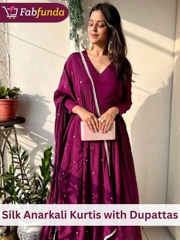 velvet-anarkali-kurtis-with-dupattas