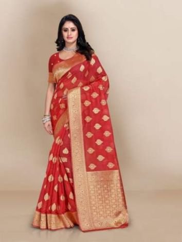 Banarasi Organza Saree for Wedding Season