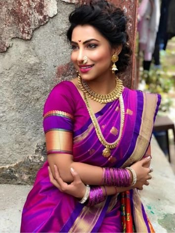6 Different Varieties Of Maharashtrian Sarees With Names And Images