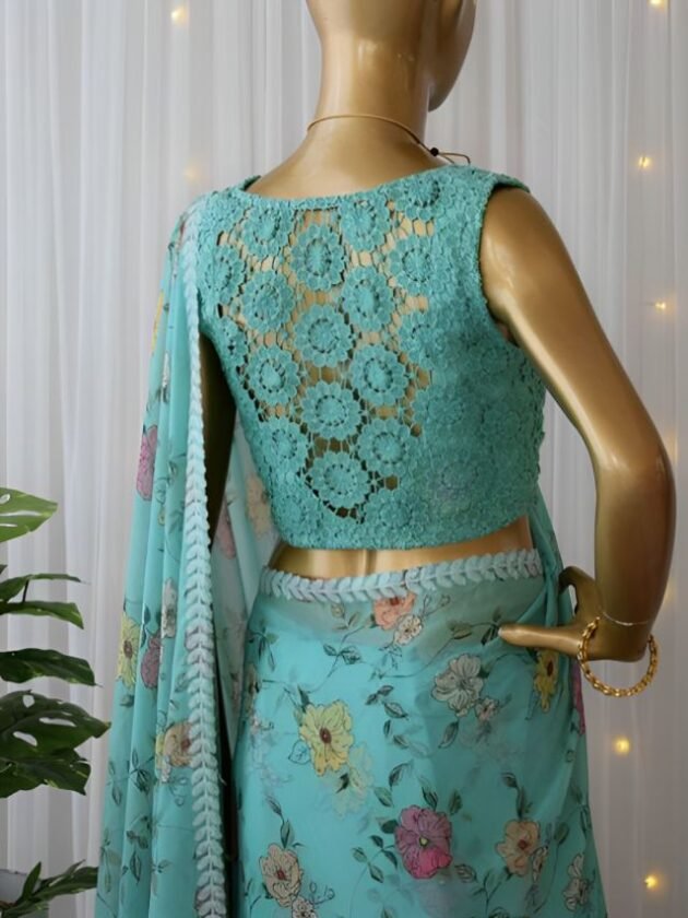 Cutwork Blouse Designs