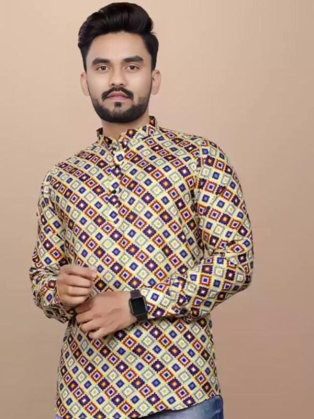 Printed Short Kurtas Printed Short Kurtas