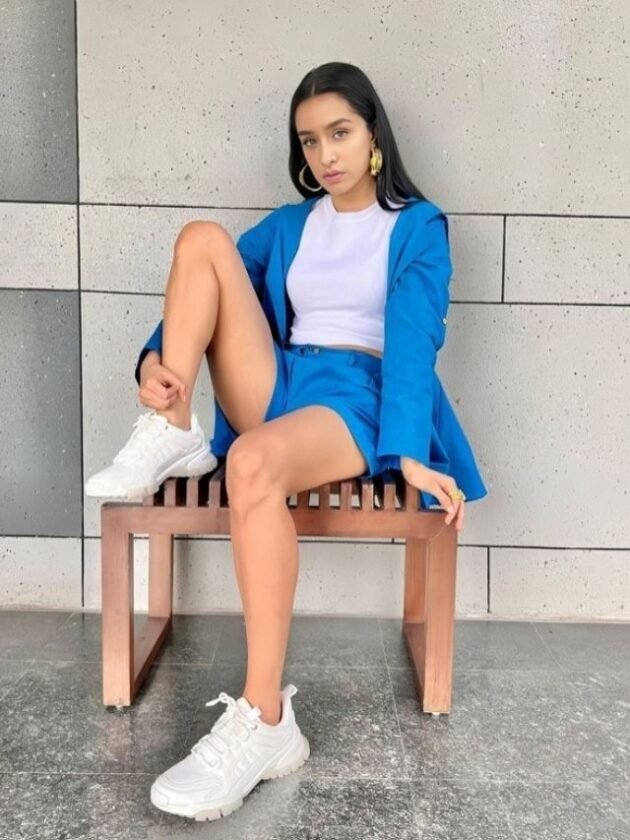 Shraddha Kapoor in Co ord Sets Wearing Shoes Shraddha Kapoor in Co-ord Sets Wearing Shoes