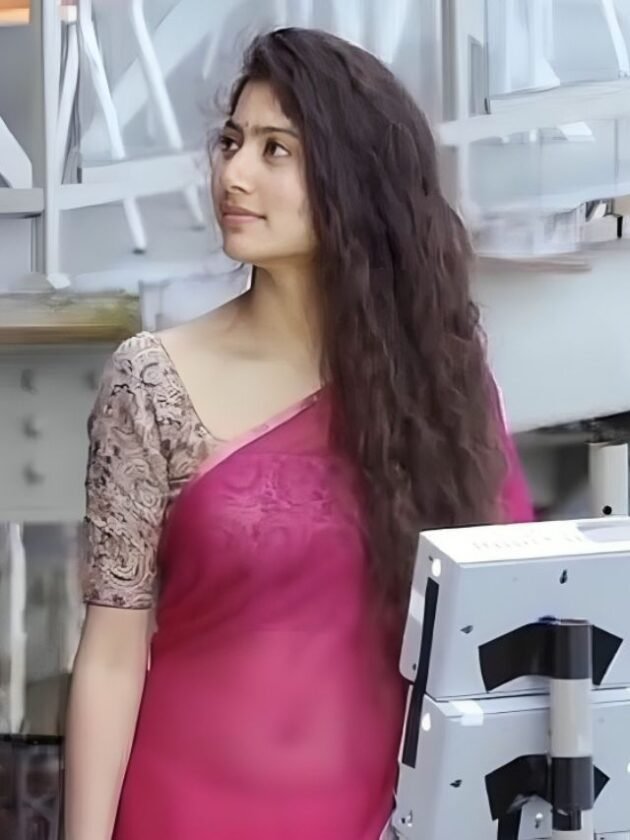 Sai Pallavi in pink saree Sai Pallavi in pink saree