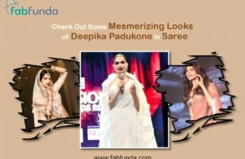 Deepika Padukone in Saree