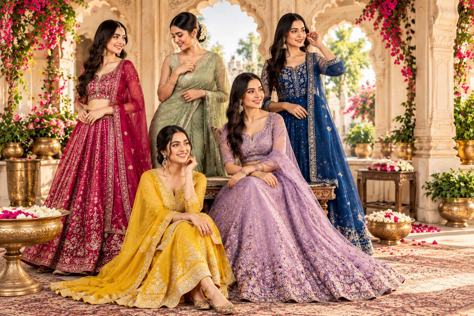 Latest Sarees, Lehengas & Ethnic Wear