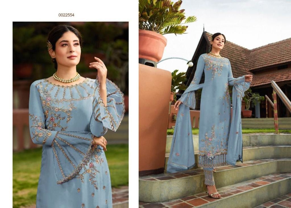 CROSS STITCH HIT DESIGN 11 BY FASHID WHOLESALE BEAUTIFUL PAKISTANI SUITS  STYLISH FANCY COLORFUL CASUAL WEAR