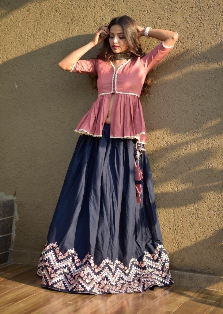 Lehenga cotton ka sales
