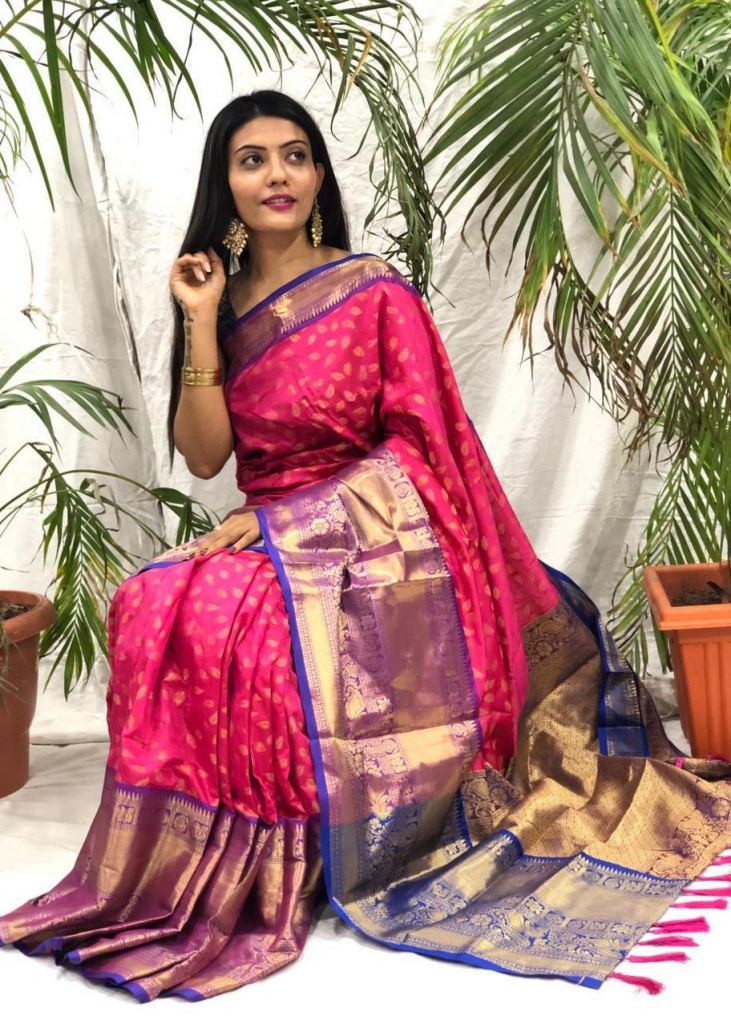 Georgette Floral Printed Casual Saree, Length: 5.5 m at Rs 1500 in Surat