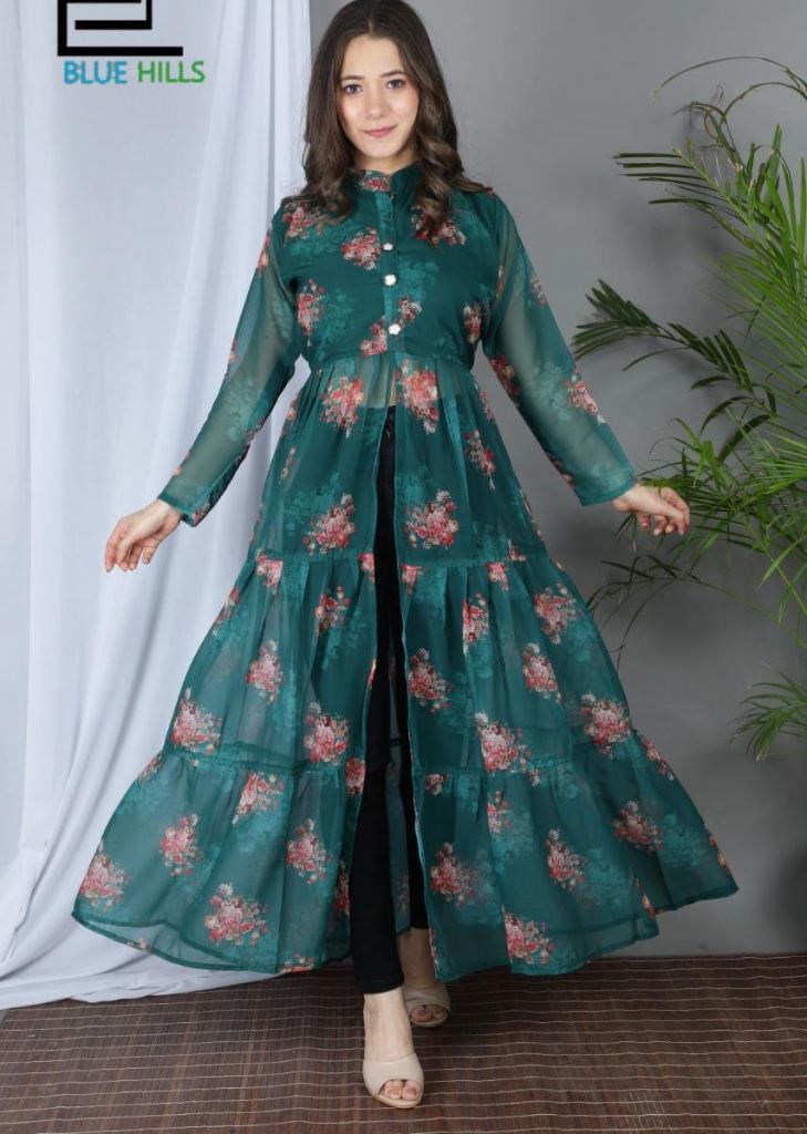 Latest 50 Long Kurta With Skirt Designs and Patterns 2022 - Tips and Beauty  | Party wear indian dresses, Long kurti with skirt, Skirt design