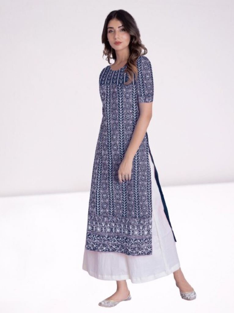 Buy fancy kurti plazo at Rs. 850 online from Fab Funda fancy kurtis : 660