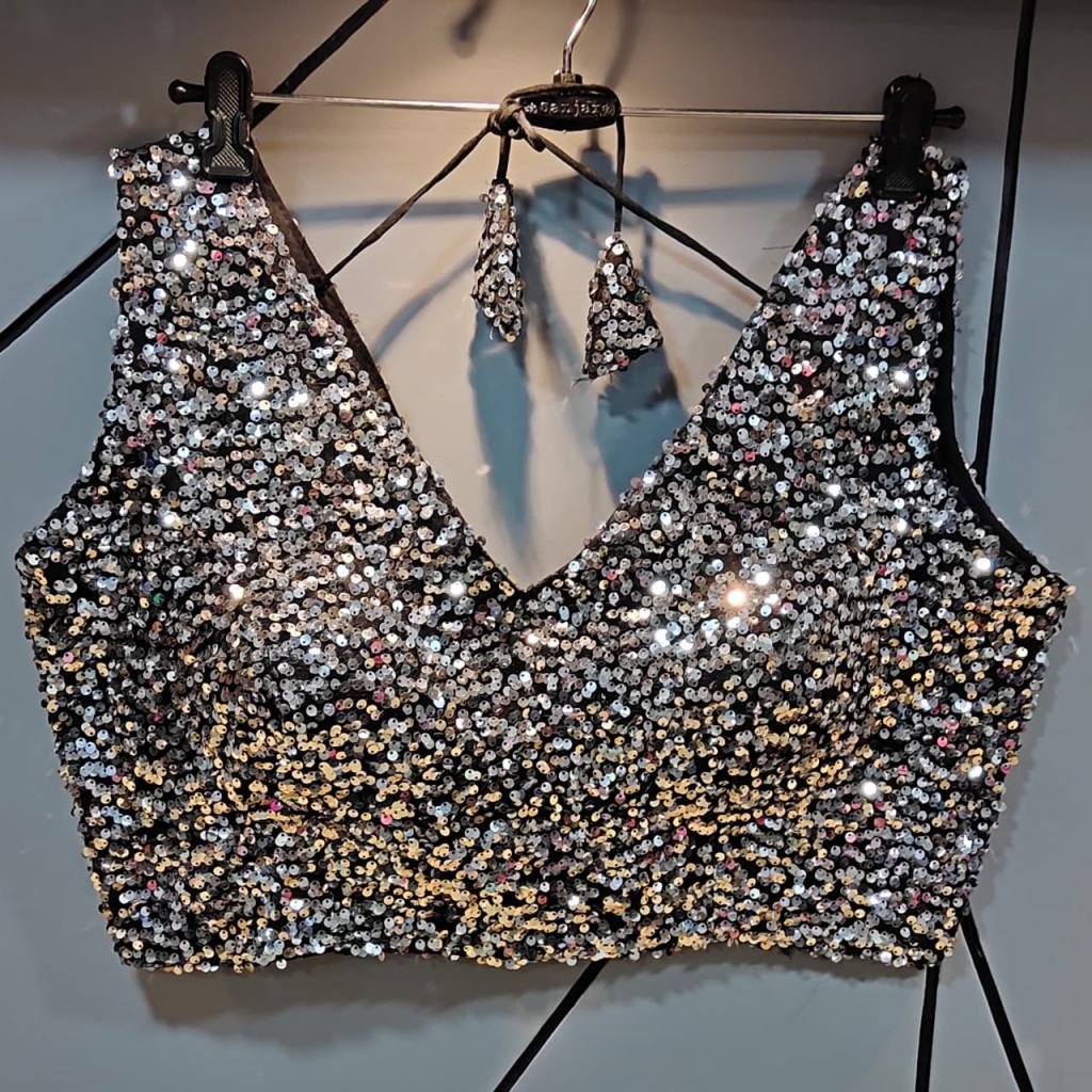 sequence blouse fabric