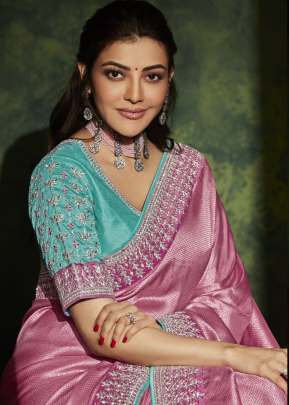 Aaliya Fancy Fabric With Stitched Border saree 5203