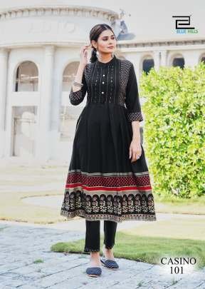 Casino  kurti with pent