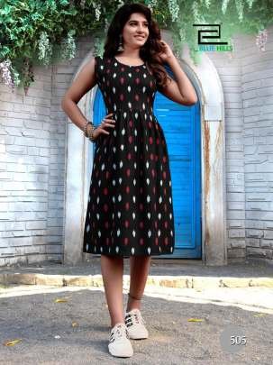Ikkat Special Printed One Piece From Fab Funda