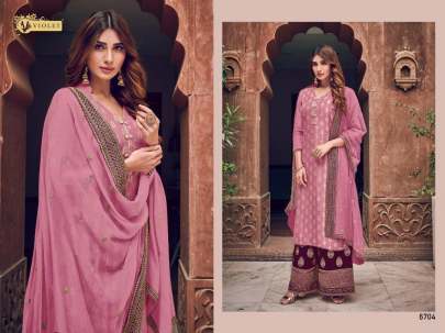 SWAGAT PINK COLOUR   SUIT MATERIAL