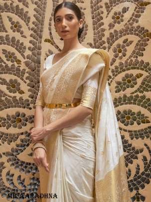 Aaradhna Soft Kanjivaram Jacquard Silk Saree