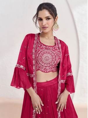 Aashirwad Creation Aaarzoo 9912 Series Pink Lehenga