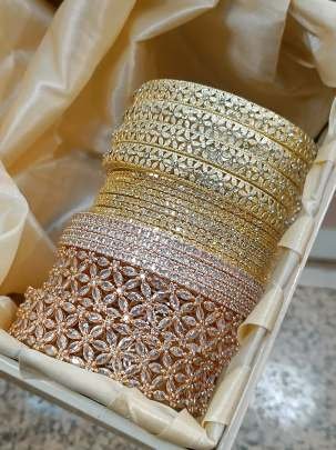 Ad Party Wear Bangle Combo Set