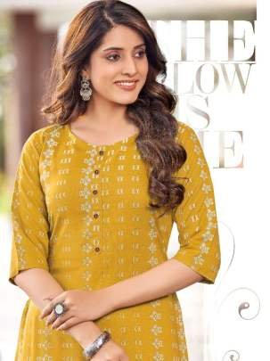 Akshara Vol 15 Superb Rayon Printed Kurtis By Zoori