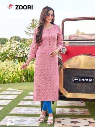 Akshara Vol 27 Daily Wear Printed Rayon Kurtis Cataloge By Zoori Brand