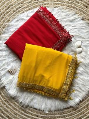 Alia Bhatt   Wear Stunning Cherry Red Bollywood Saree