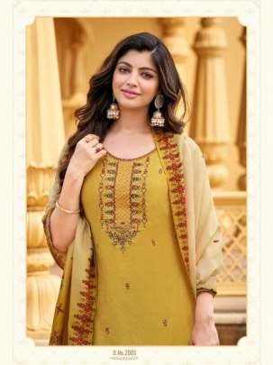 Anieya Fashion Present Kashmiri Vol 1  Gorgeous Look Embroidery Viscose Kurti Set