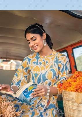 Anju Fabrics Attitude Vol 2 Western Printed Midi Dress