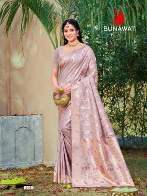 Apeksha Silk Rich Look Pure Silk Indian Saree by Bunawat