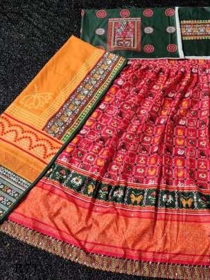 Attractive Muslin Cotton Navaratri Lehenga Choli