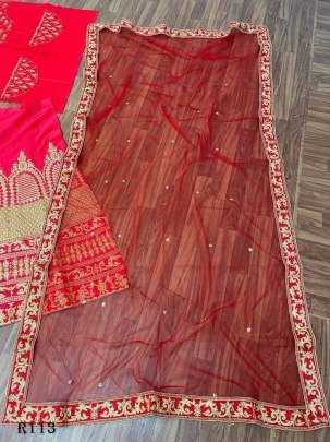 Attractive Party Wear Malai Satin Silk Lehenga Choli With Embroidery Work