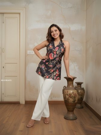 Back Less Heavy Creap Summer Wear Top